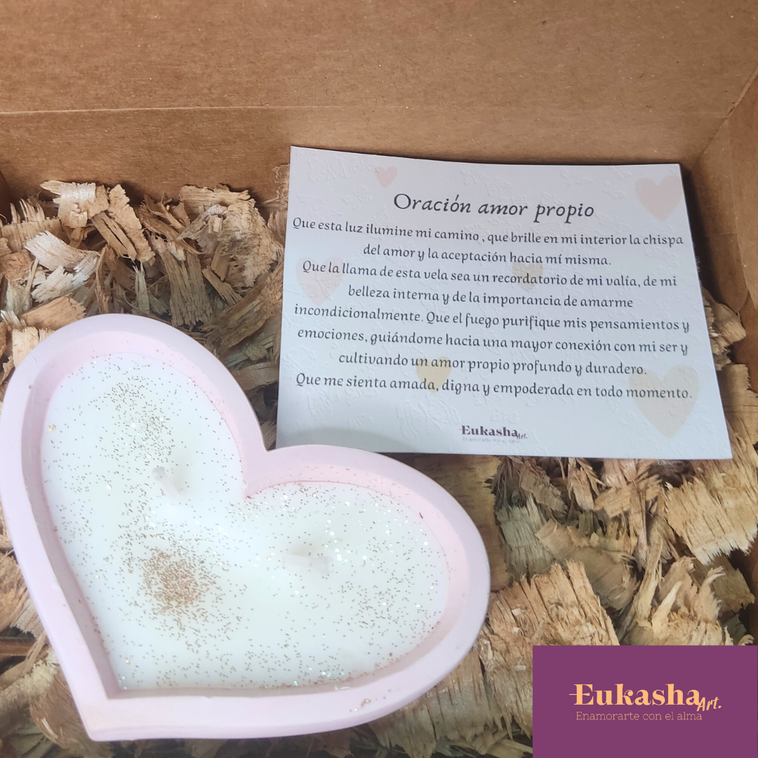 Vela aromática amor propio