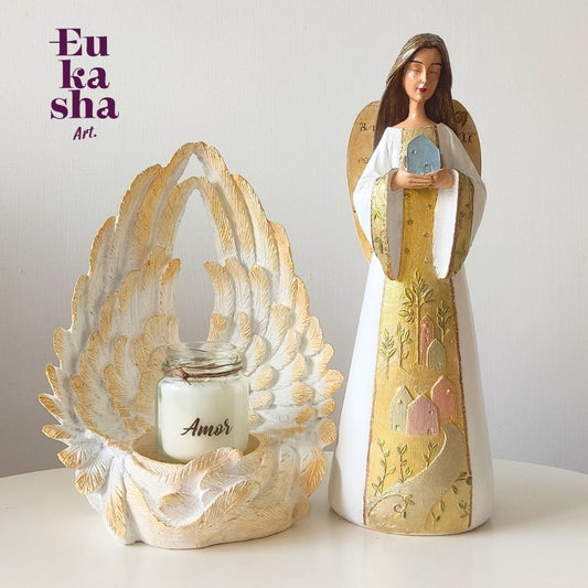 Ángel protector del hogar