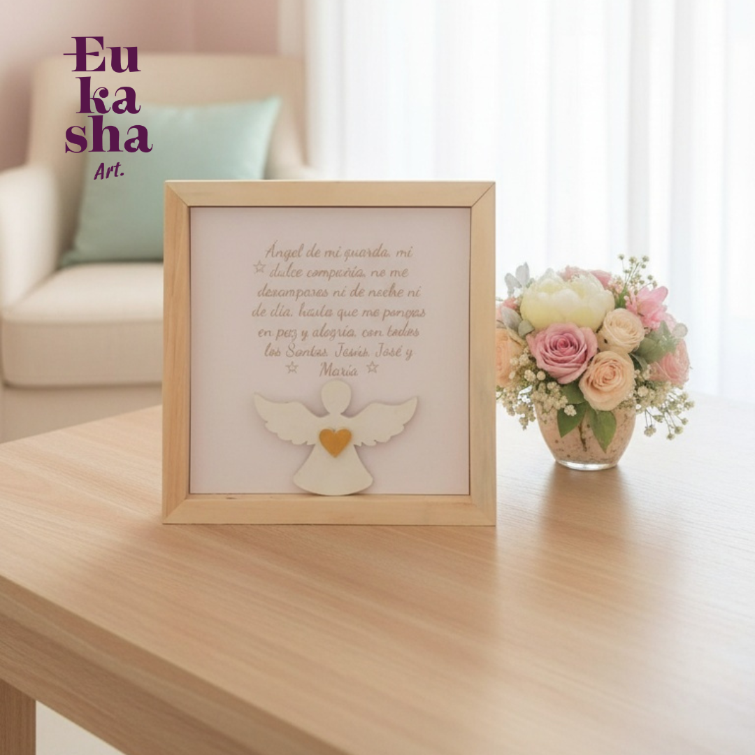 🏡 Portarretrato “Ángel de mi guarda"
